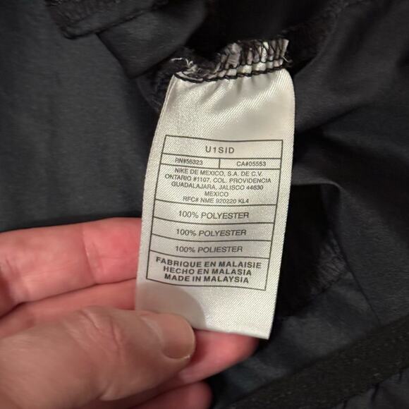 Nike RARE Y2K Tech Wear Black Track Jacket Women's Size XS Black GUC - Picture 4 of 5